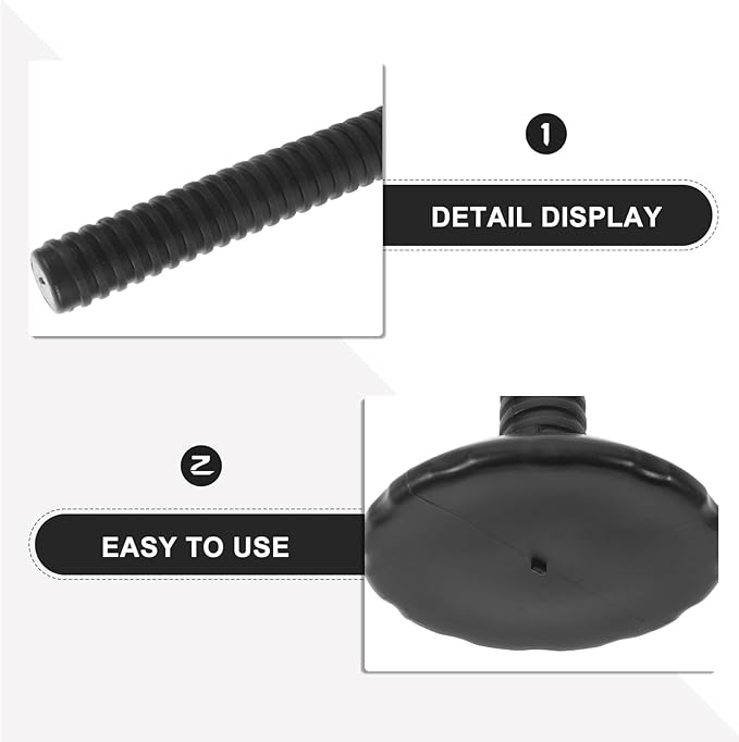 Replacement Support Bars For Kettlebell - Dumbbell Replacement Rod For Barbell Workouts - Home Gym Equipment Full-Body Strength Training 9x3.7 inch