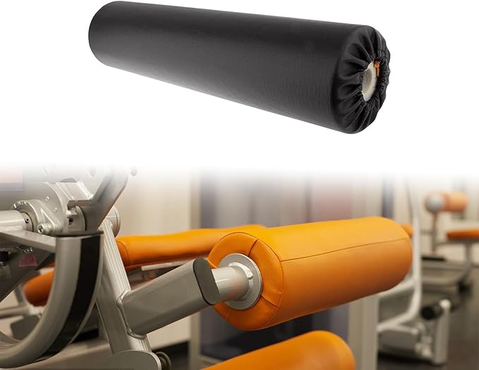 Foot Foam Roller, 1.5 Inch Diameter Foam Roller Holder, Sponge Foam Sleeve for Home Exercise Machines, Black