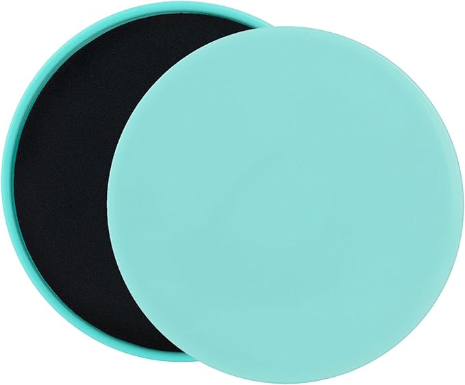Alomejor 2PCS Fitness Core Slider Exercise Sliding Disc Sport Full Body Workout Small Size and Lightweight for Athletic Conditioning