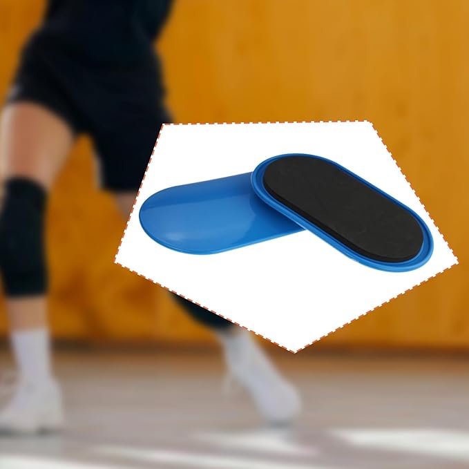 Core Sliders 2-Piece Set, Ab Pads for Beginner Home & Gym Workout, Portable Lightweight Sliding Discs for Dance Exercise