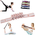 Fitness Resistance Band for Stretching and Yoga, Fashion Puller Exercise, Numbered Resistance Band with Handles for Arms, 8 Loops Elastic Exercise Bands for Yoga, Stretching, Fitness