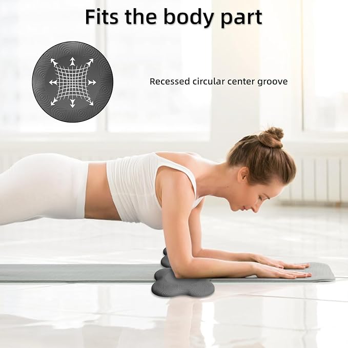 2 packs Yoga Knee Pad Mats Extra Thick for Knees Elbows Wrist Hands Head Foam Pilates Kneeling pad Yoga Knee Cushion Thick Exercise Pads for Knees Elbows Wrist Hands Head Foam Pilates Kneeling pad，Support Foam Pads for Women and Men