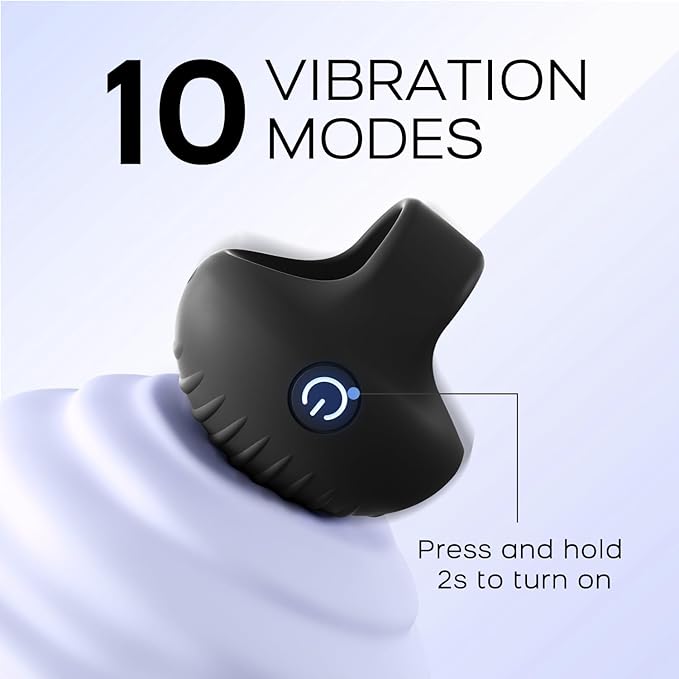 Portable Finger Massage Ball, Multifunctional Waterproof Rechargeable Mini Massage Tool (Black)