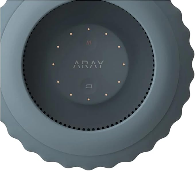 Aray Heated Foam Roller for Backpain, Muscle Massage, Excercise Recovery | Deep Tissue Massage Physical Therapy for IT Band, Sore Back, and Targeted Muscles | Portable and Rechargeable