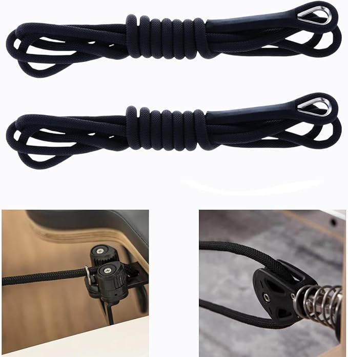 Pilates Reformer Pull Rope Band Fitting Easy to Install Strap Part for Workout Equipment Sitting Box Yoga Training- 278 cm (109.45 inches)
