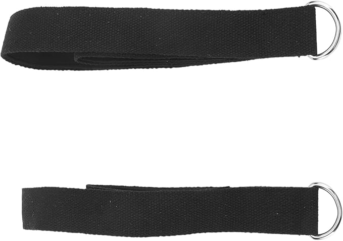 GOWENIC Strong Friction Pilates D Exercise Straps, Ideal for Home Gym Workout, 2 Pcs Cotton Tape Material