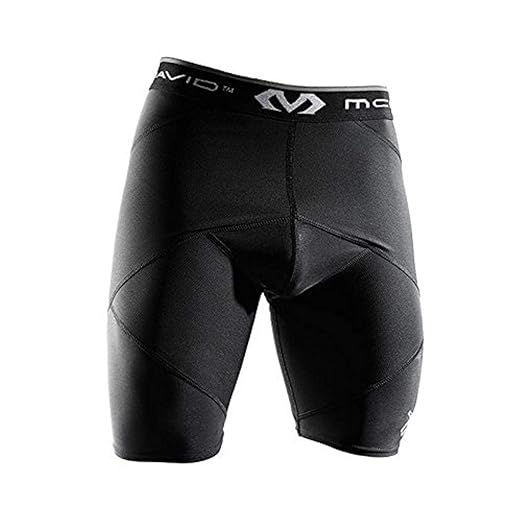 McDavid 8201 Super Cross Compression Short With Hip Spica, Medium