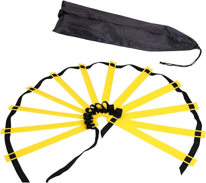 Agility Speed Ladder Soccer Ball Football Flexibility Training and Carry Bag for Adults Sport Equipment Set Exercise