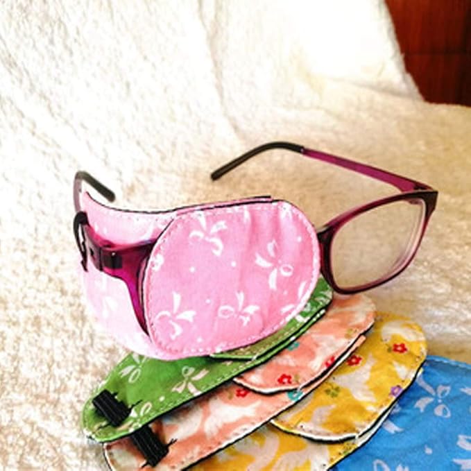 Cartoon Eye Patch Soft Single Glasses Cover Amblyopia Treatment for Children