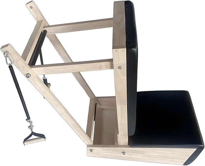 Wooden Pilates Arm Chair, Professional Pilates Equipment for Home, Studio, Ergonomic Design