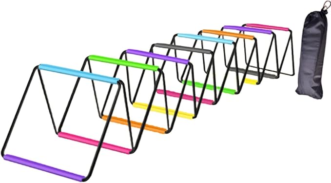 Yiju Agility Ladder Jumping Obstacles, Foldable for Kids Adults Soccer Speed Ladder Agility Training Equipment for Foot Exercise