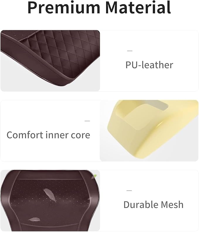 Boriwat Back Massager with Heat, Massagers for Neck and Back, 3D Kneading Massage Pillow for Back, Neck, Shoulder, Leg Pain Relief, Gifts for Men Women Mom Dad, Stress Relax at Home Office and Car
