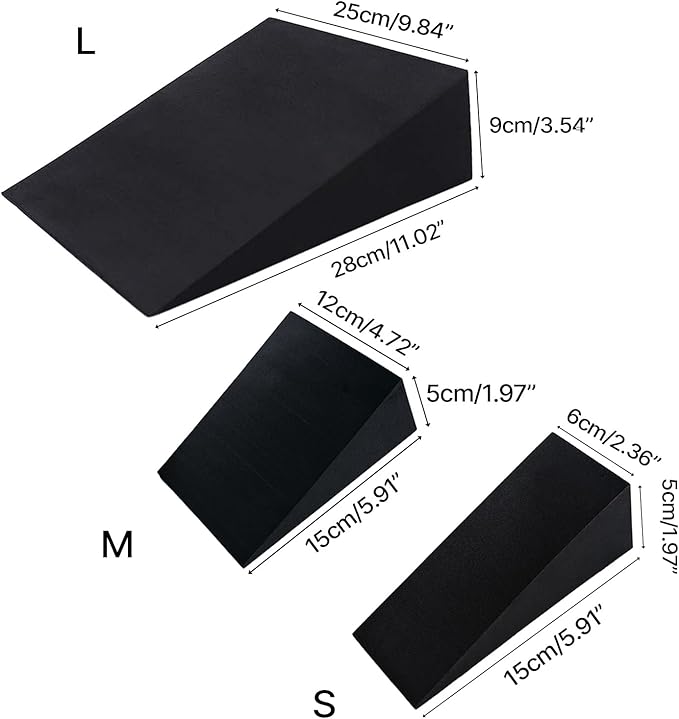 Yoga Foams Wedges Block Slants Board Calf Stretcher Inclines Board Squats Wedges Block Foot Exercise Part Easy To Use Homes Exercise Tool