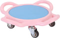 Ab Roller Wheel, 360° Rotating Women's Non-Slip Portable Multifunctional Ab Exercise Board with Mat for Home Workout