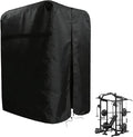 Gym Rack Cover with Waterproof Zipper, Protective Cover for Squat Rack/Weight Lifting Rack/Home Gym Workout Equipment-Indoor or Outdoor
