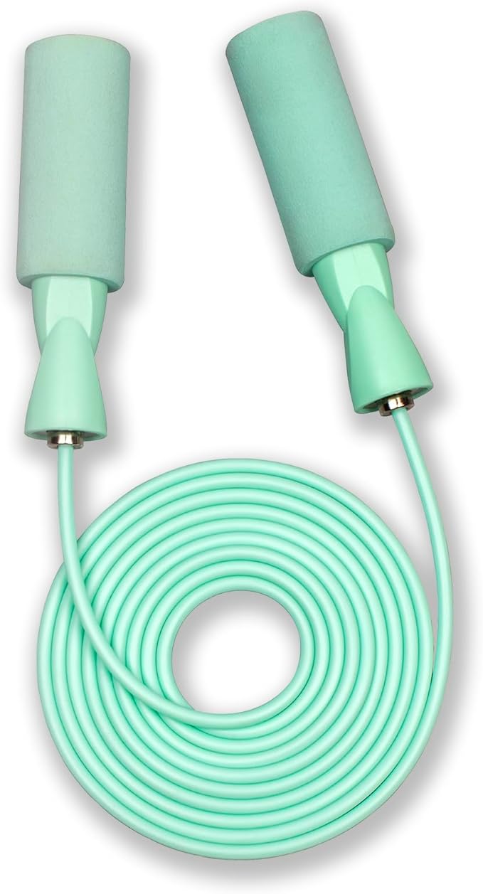 Jump Rope for Fitness – Adjustable PVC Exercise Rope with Tangle-Free Design & Comfortable Foam Handles, Ideal for Cardio, Home Workout & Training for Men, Women & Kids – XYLsports