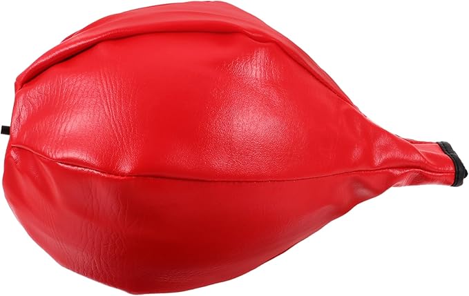 Happyyami Pyramid Boxing Speed Ball Reaction Training Equipment for Home Use Sturdy Synthetic Leather Adjustable Height for Men and Teens Improves Hand-Eye Coordination