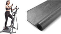 Sunny Health & Fitness Essentials Series Smart Elliptical Trainer with Exclusive SunnyFit® App Enhanced Bluetooth Connectivity SF-E322002 + Home Gym Foam Floor Protector Mat