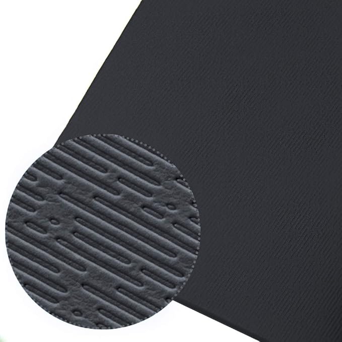 Hatha Yoga Extra Thick TPE Yoga Mat - 72"x 32" Thickness 1/2 Inch -Eco Friendly SGS Certified - With High Density Anti-Tear Exercise Bolster For Home Gym Travel & Floor Outside