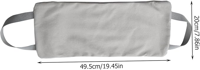 Garneck Canvas Weight Training Sandbag for Fitness and Yoga Adjustable Workout Sandbag with Handles 10kg Capacity Suitable for Strength Training and Rehabilitation