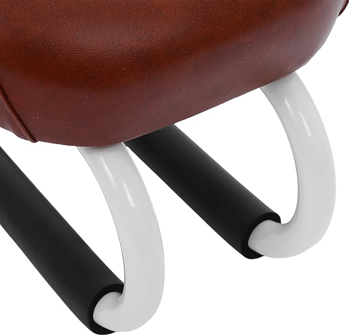 Cabilock Meditation Bench Floor Seat with Anti-Slip Cushion, Wooden Prayer Stool for Yoga and Seiza Posture, Portable Home Prayer Stool with Non-Slip Cover for Mindfulness and Meditation