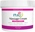 Vitamin Therapy 4 Fl oz Massage Cream, Vitamin E, Professional, Massage Therapy, Deep Tissue, Unscented, Hypoallergenic, Natural Ingredients, Skin Hydrating, Moisturizing, Muscle Relief