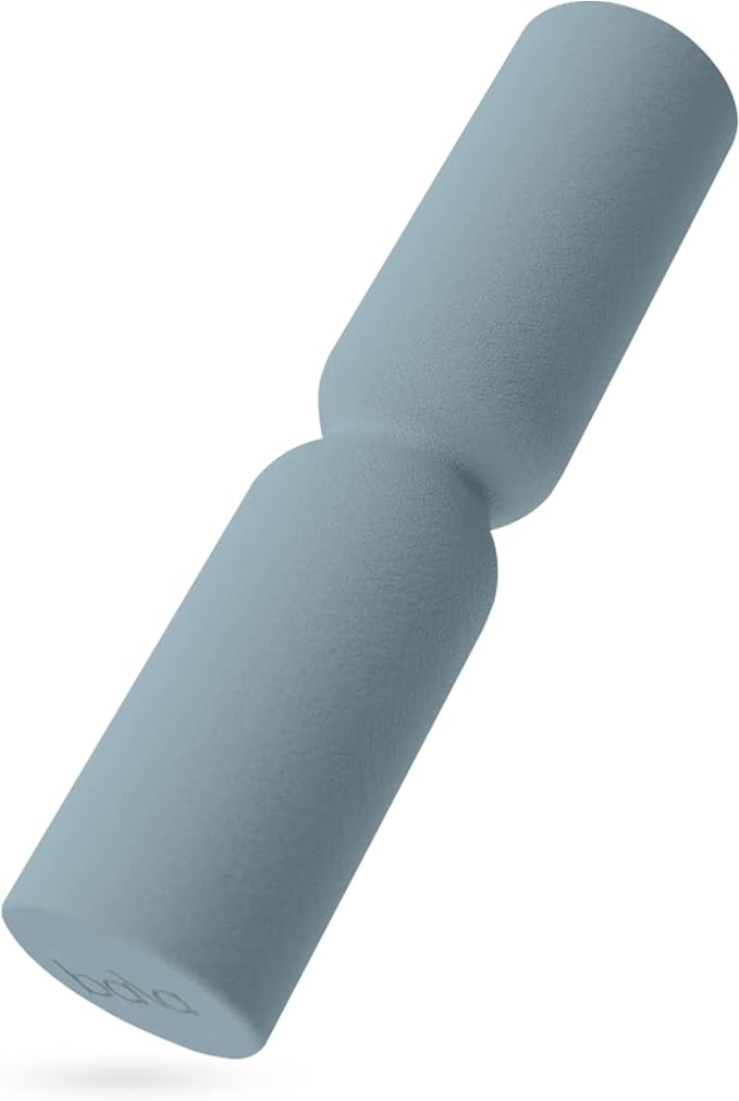 Bala Hourglass Foam Roller (Sea) - Soft Density Back Roller Foam for Physical Therapy, Deep Tissue Muscle Massage, Flexibility & Stretching - Workout Roller for Yoga, Neck, Back & Legs Exercise