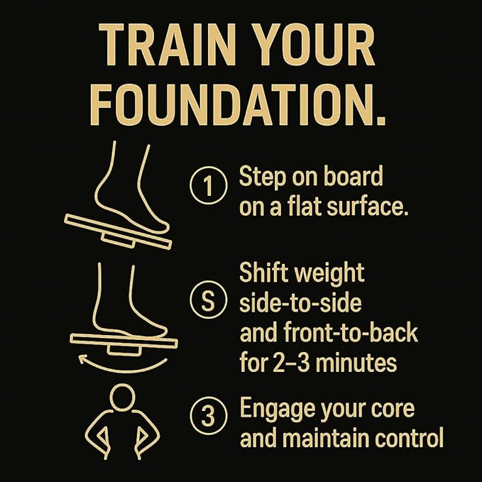 ANKR Ankle Balance Board | Stability Trainer for Ankle Strength, Mobility & Sprain Recovery | Non-Slip Wobble Board for Plantar Fasciitis Relief, Physical Therapy & Injury Prevention