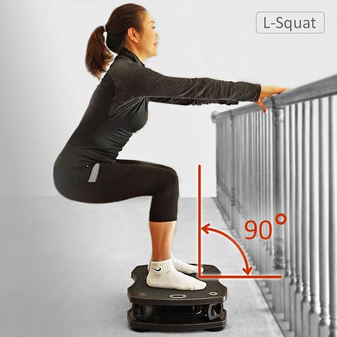 VT007 Vibration Plate Exercise Machine - High Frequency, Low Amplitude | Muscles, Bones and Nerves Training | Blood and Lymph Circulation Improvement