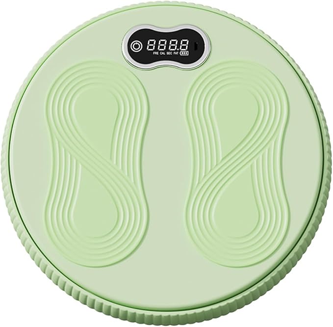 Twist Board with Electronic Display for Ab Exercise Waist Twist Board with Enlarged chassis and Anti Slip Texture