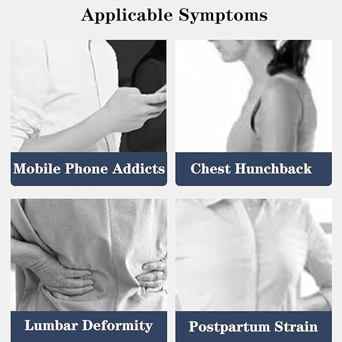 Back Posture Corrector, Spine Fixation Brace, Adjustable Spine Support Stabilizer for Hunchback Kyphosis Vertebral Compression(Medium)