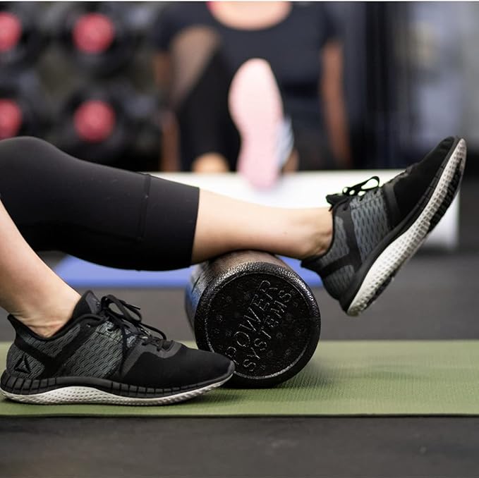 Power Systems High Density Foam Roller - Firm, Comfortable Support (12")