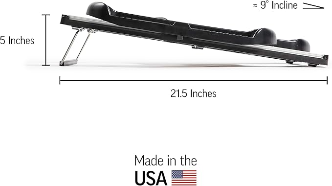 OPTP FitGlide by Bob & Brad – Knee Glider for Knee Replacement, Leg Exerciser and Rehabilitation Device for Knee and Hip Replacement, ACL or PCL Surgery and Stroke - for Low Impact Exercise