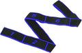 Fitness Band Elastic Stretch Strap with 8 Looped Resistance Stretching Strap for Pilates Dance Resistance