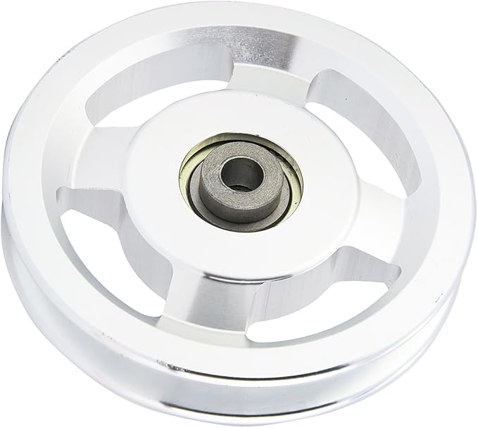 ZJchao Pulley, Cable Pulley System Gym Cable Attachments for Gym Aluminium Alloy Fitness Exercise Strength Training Accessory for Home