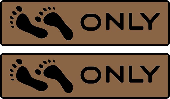 Naked Feet Only Step Pads Non-Slip EVA Foam Step Pad for Boat Gunwales & Ladders, 6mm Brushed Marine Grade Anti-Skid Adhesive Pads (Pair) SeaDek Technology - Mocha/Black