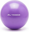 Trideer 9-Inch Pilates Ball, Small Exercise Ball for Yoga, Core Training, Physical Therapy, Balance, Stability and Stretching Pilates Equipment with Inflation Straw