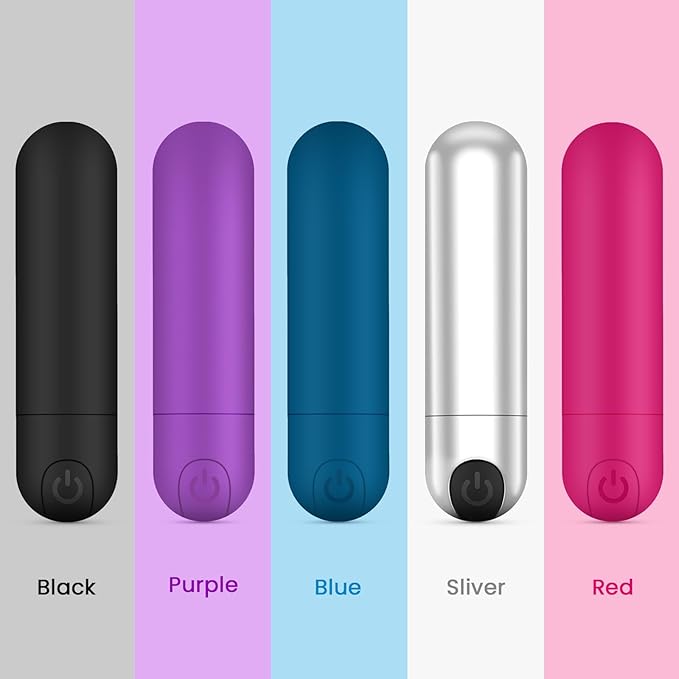 Handheld Electric Back Massager - Mini Waterproof Deep Tissue Blue