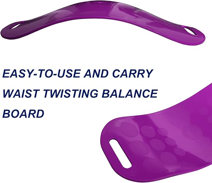Stability Balance Board for Core Strength and Flexibility Workouts, ABS Plastic Construction