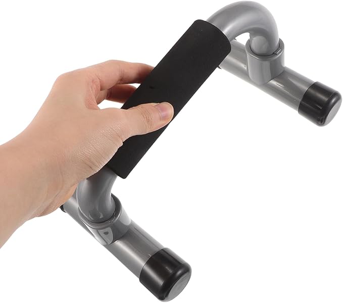 H-shape Push up Bars Pair for Home Gym Equipment, Non-slip Ergonomic Parallette Bars for Chest and Strength Training, Portable Workout Equipment for Men and Women