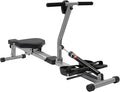 Rowing Machine, Professional Compact Rowing Machine with 12 Levels of Resistance, 3 Adjustable Height and LED Meter, Foldable Hydraulic Rower for Home and Gym Use, Sports Fields