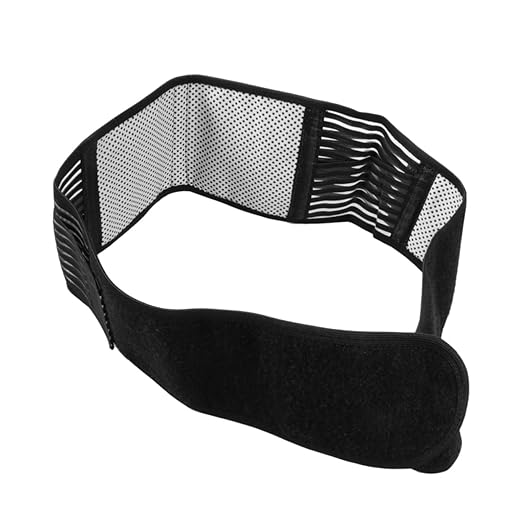 NOLITOY 2pcs Magnetic Therapy Back Support Magnetic Waist Support Self-heating Brace Size (