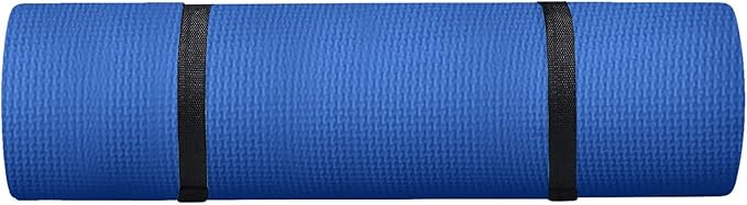 Non-Slip Yoga Mats for Men & Women, 1/5" Non-Slip Anti-Tear Extra Thick High Density Exercise Mat with Carrying Strap,Pink Yoga Mat for Stretching Pilates Home Gym Fitness Floor