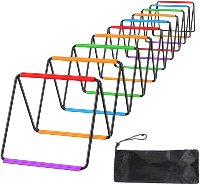 Agility Ladder Jumping Obstacles for Men Women and Kids Flexible Folding Football Footwork Speed Ladder for Volleyball