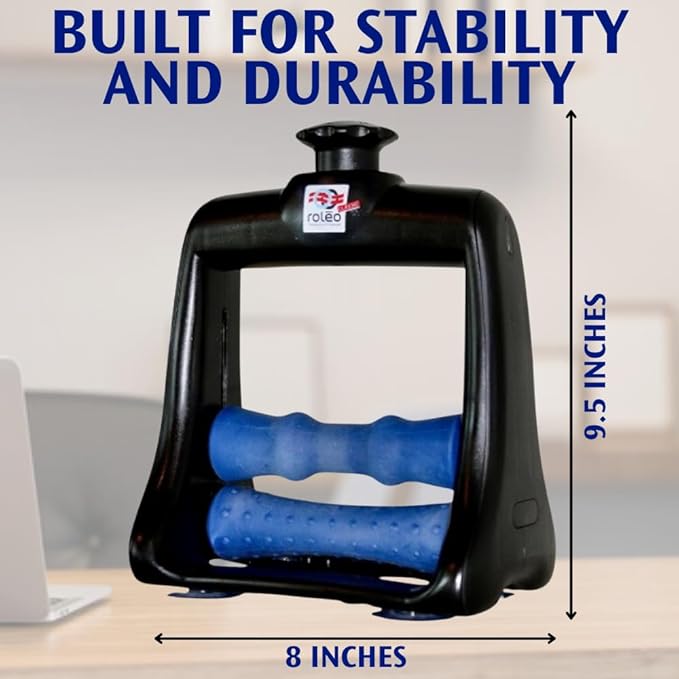 Roleo Arm and Hand Massager; Deep Tissue Forearm, Hand, and Wrist Pain Relief; Arm Roller; Portable. Strong Therapeutic Massage. Invented by a LIC. Massage Therapist. See Our Video. New Sleek Look