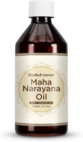HerbsForever Maha Narayan Oil Authentic Ayurvedic Massage Oil Cold Pressed Premium Oil Non GMO, Vegan 7.1 fl oz 210 ml