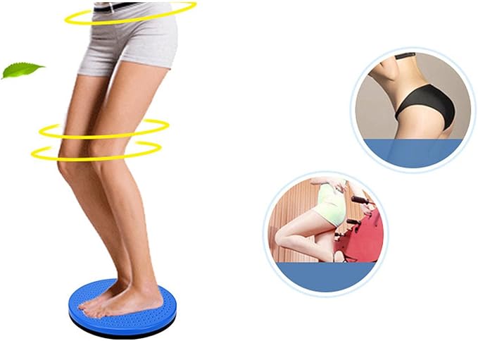 Waist Twisting Plate, Body Wide Application Non Slip 24.5cm Diameter for Home
