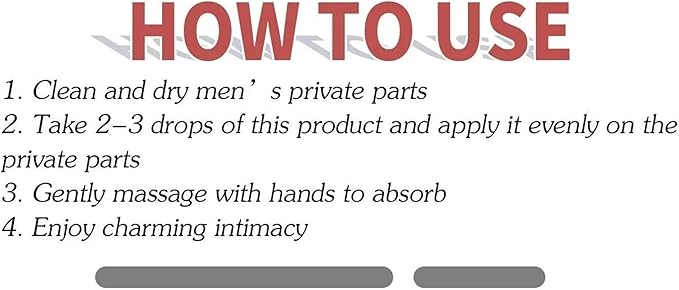 Men's Enlargement Oil, Increase XXXL Growth Enlarge Massage for Male 10ml (F360-BIG Oil)