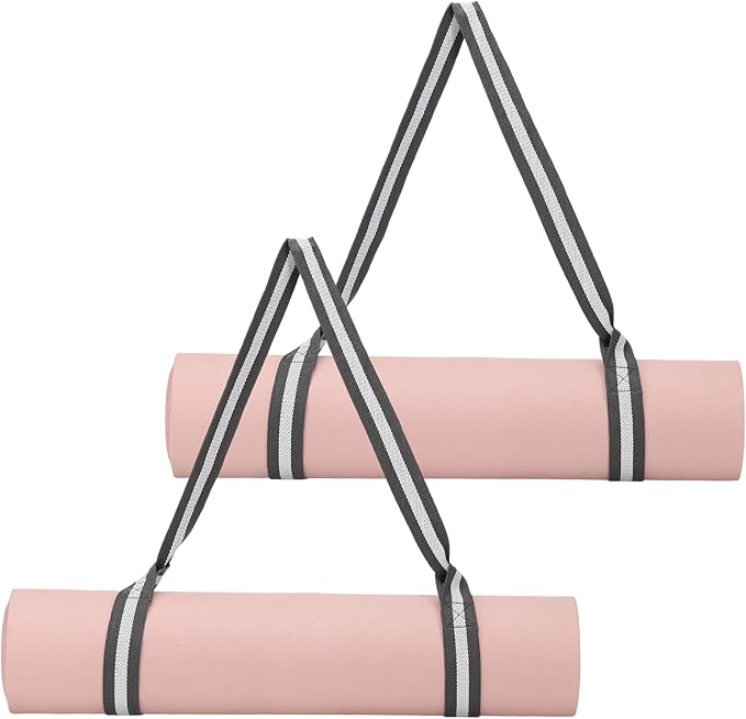 Yoga Mat Straps for Carrying, Adjustable Exercise Mat Sling Holder Multi Purpose Mats Carrier