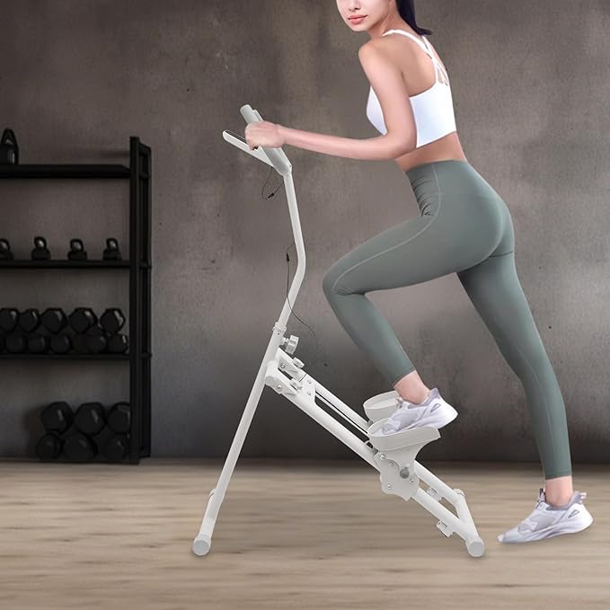 Home Climbing Stepper Machine, Foldable Stepper with Digital Monitor 3 Resistance Levels and 264LBS Capacity for Full Body Workout at Home Gym